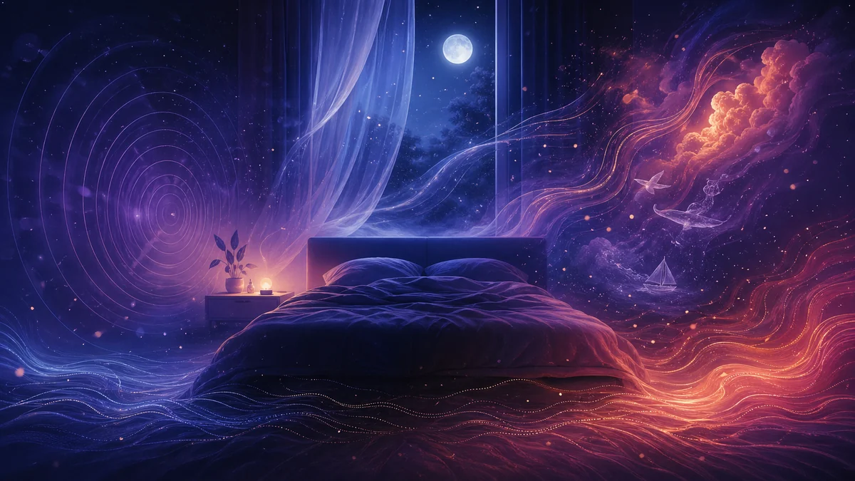 Peaceful bedroom illustrating the ideal sleep environment