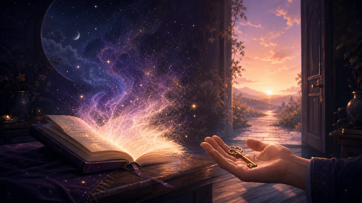 Dreamlike editorial illustration for Account deletion