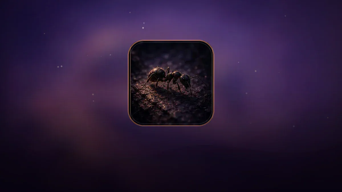 Dreamlike illustration representing the symbol Ant