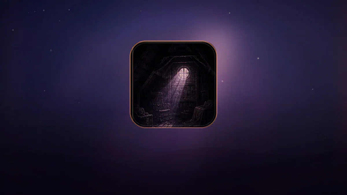 Dreamlike illustration representing the symbol Attic