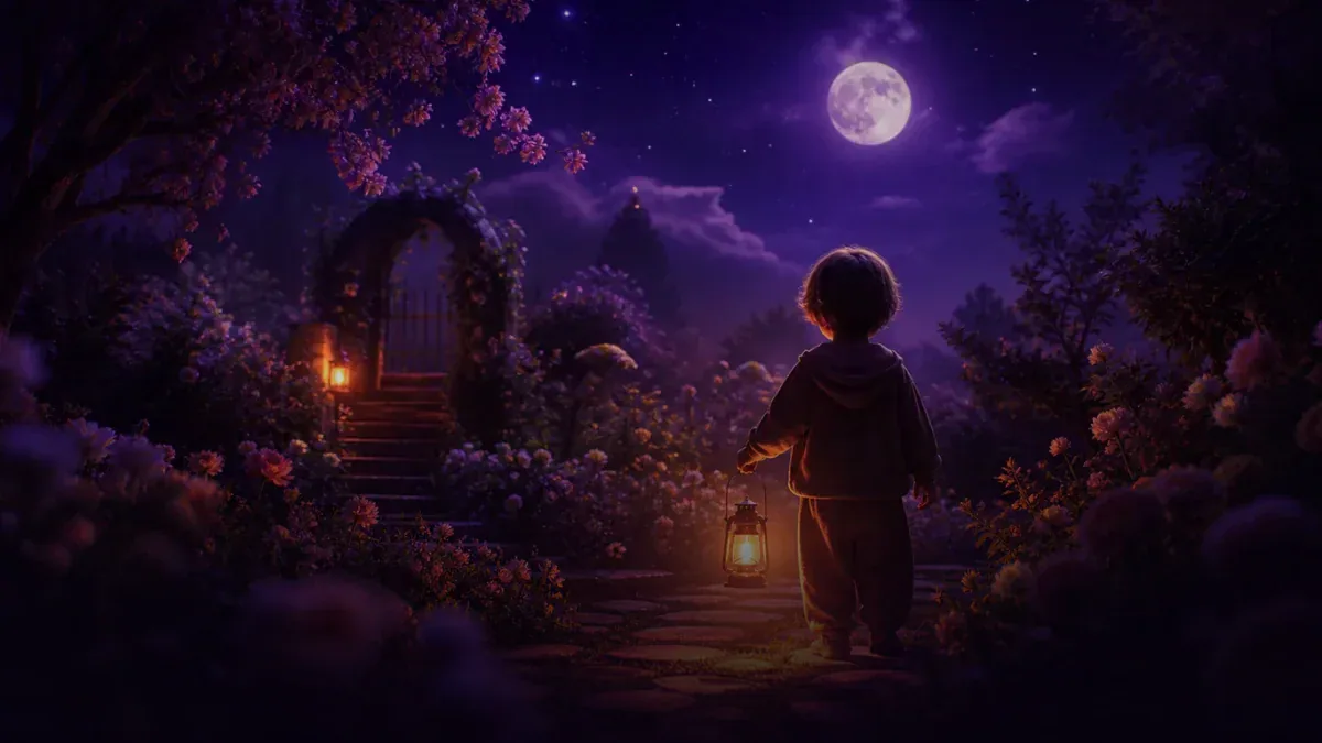 Dreamlike illustration representing the symbol Baby
