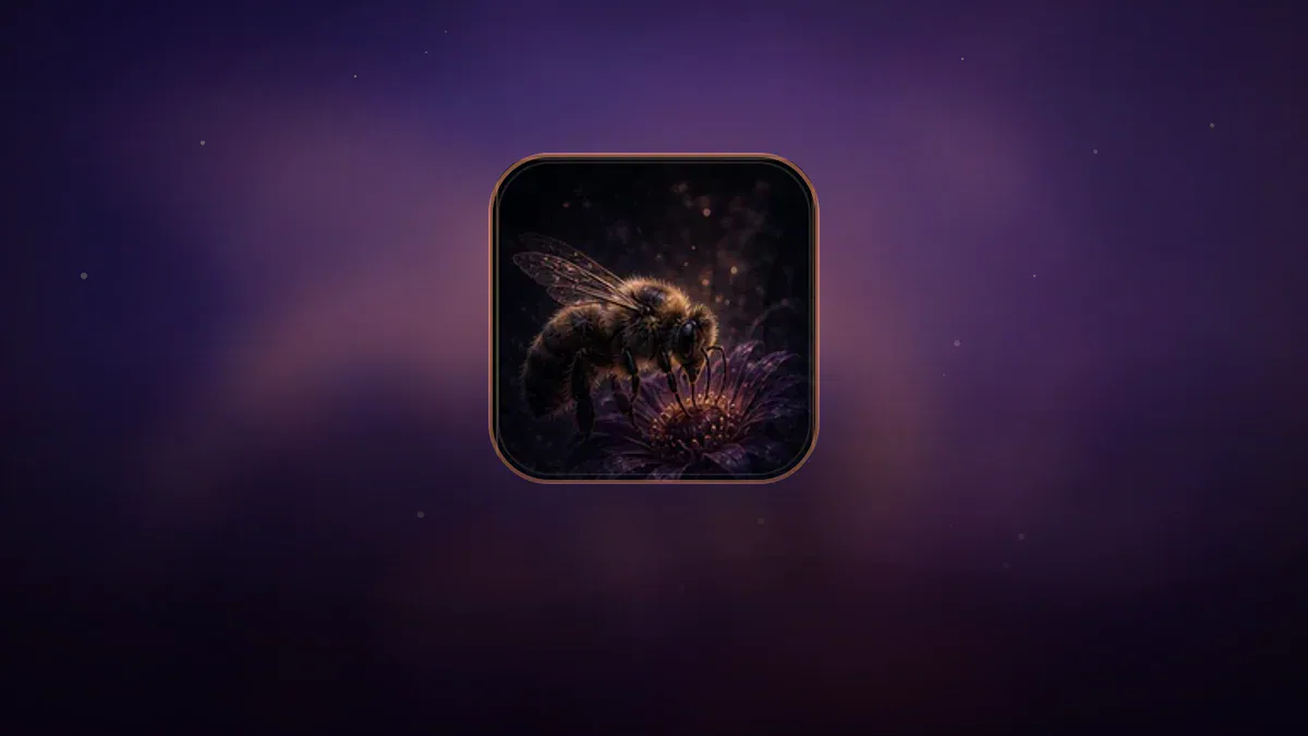 Dreamlike illustration representing the symbol Bee