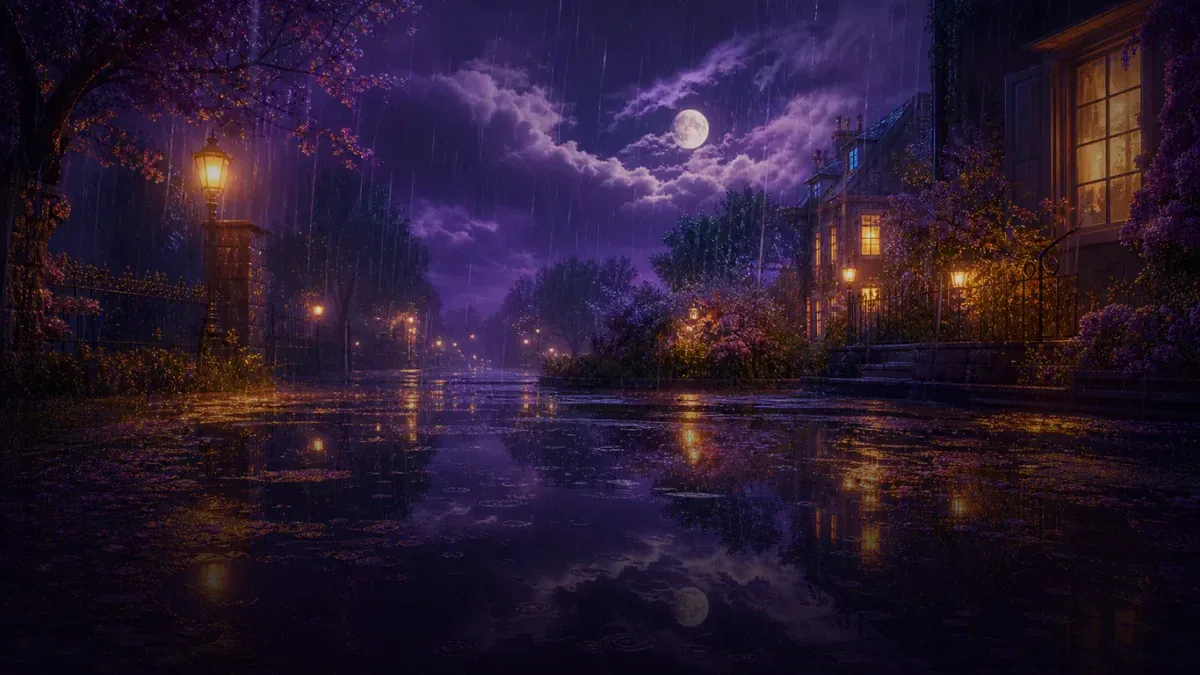 Dreamlike illustration representing the symbol Crying
