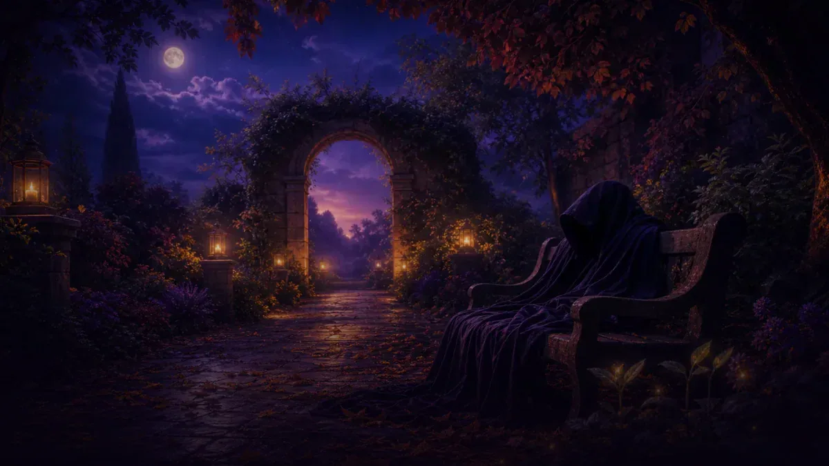 Dreamlike illustration representing the symbol Deceased Person
