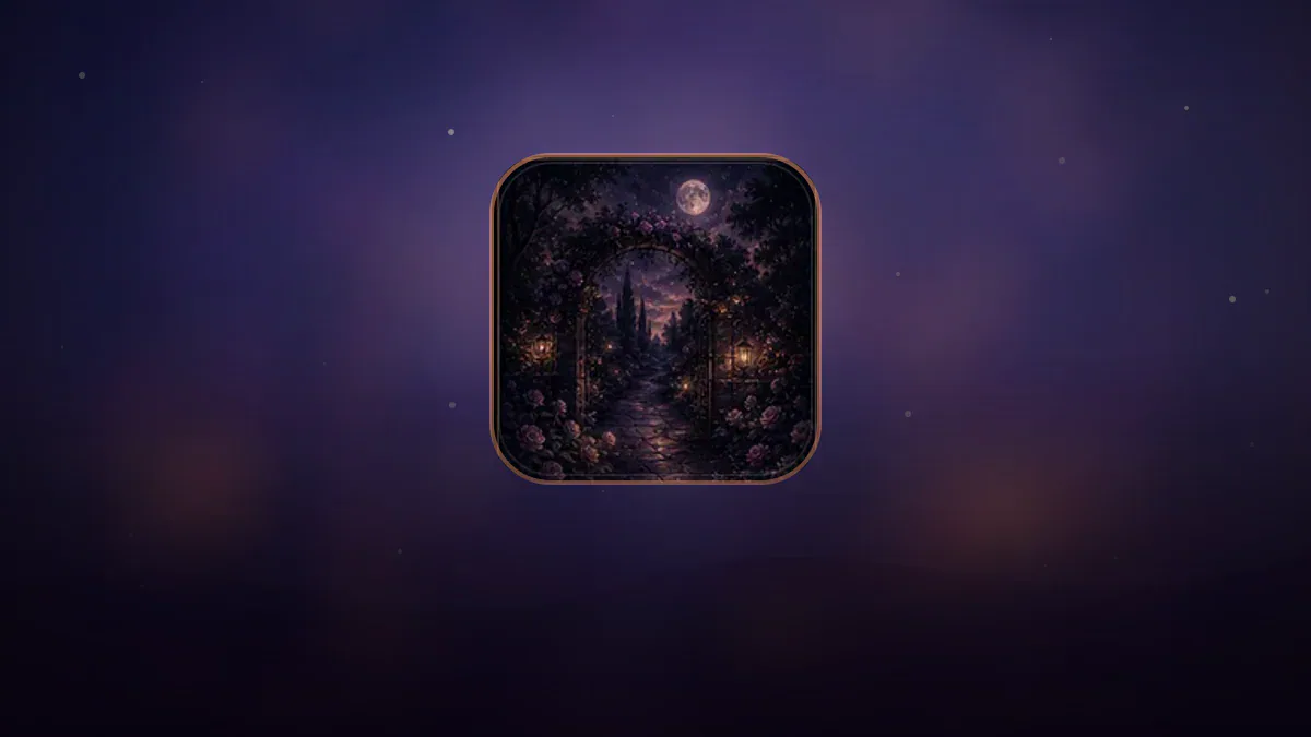 Dreamlike illustration representing the symbol Garden