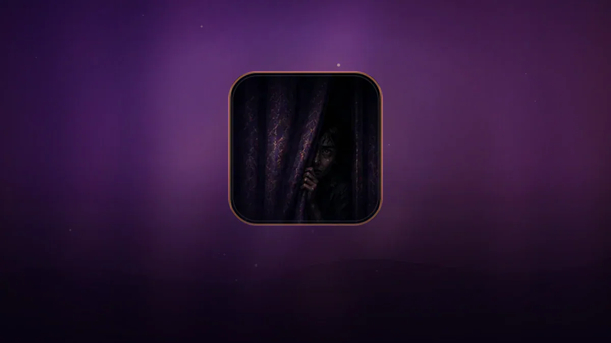 Dreamlike illustration representing the symbol Hiding