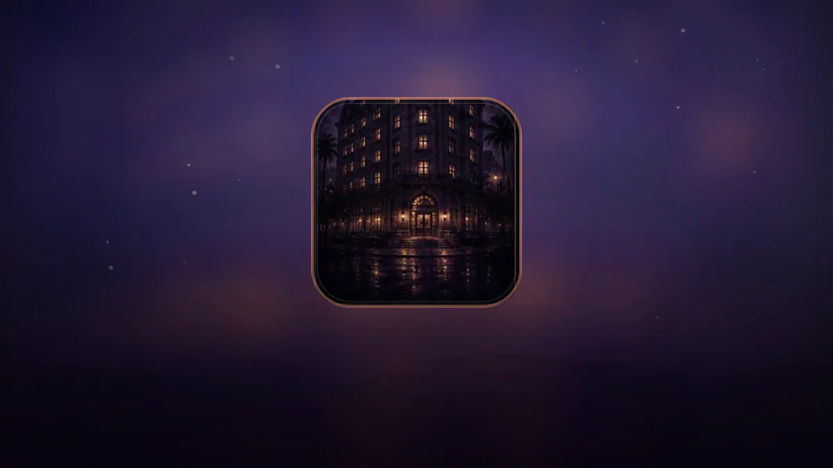Dreamlike illustration representing the symbol Hotel