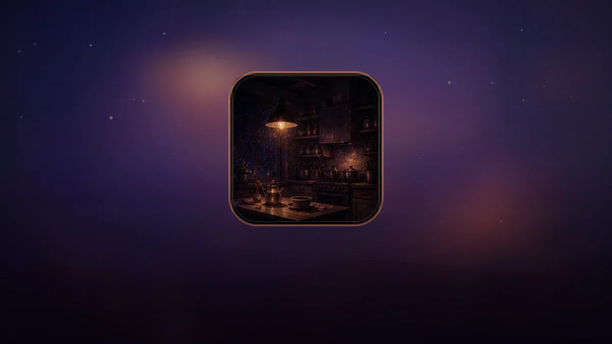 Dreamlike illustration representing the symbol Kitchen