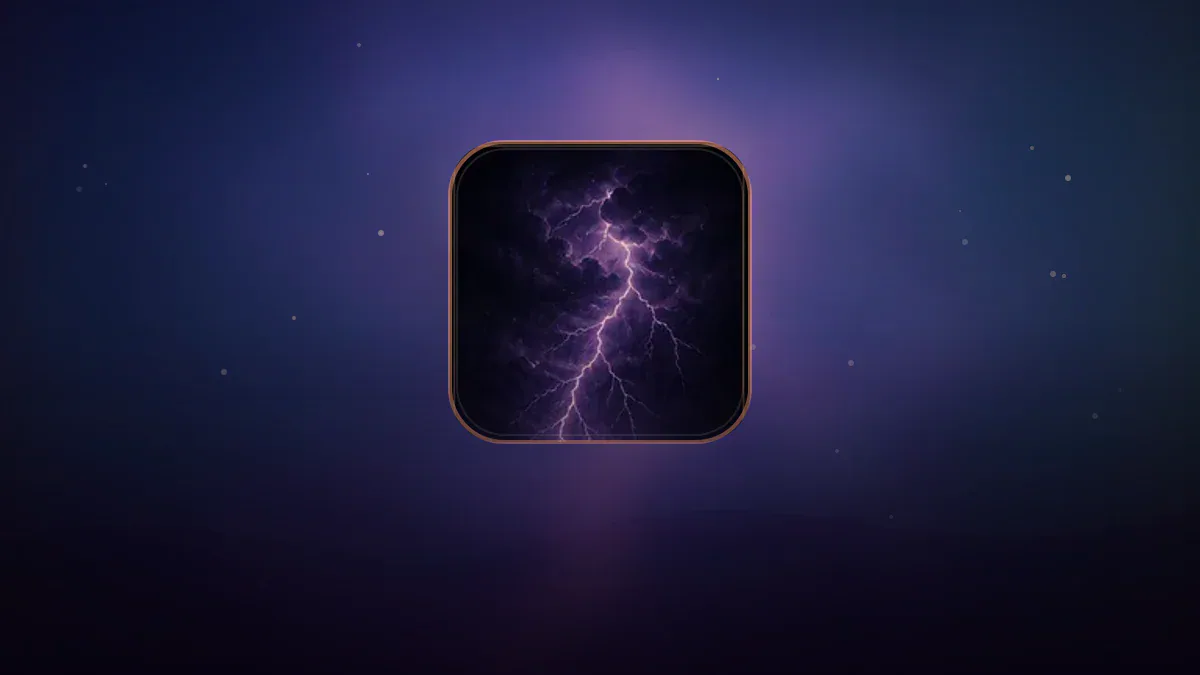Dreamlike illustration representing the symbol Lightning