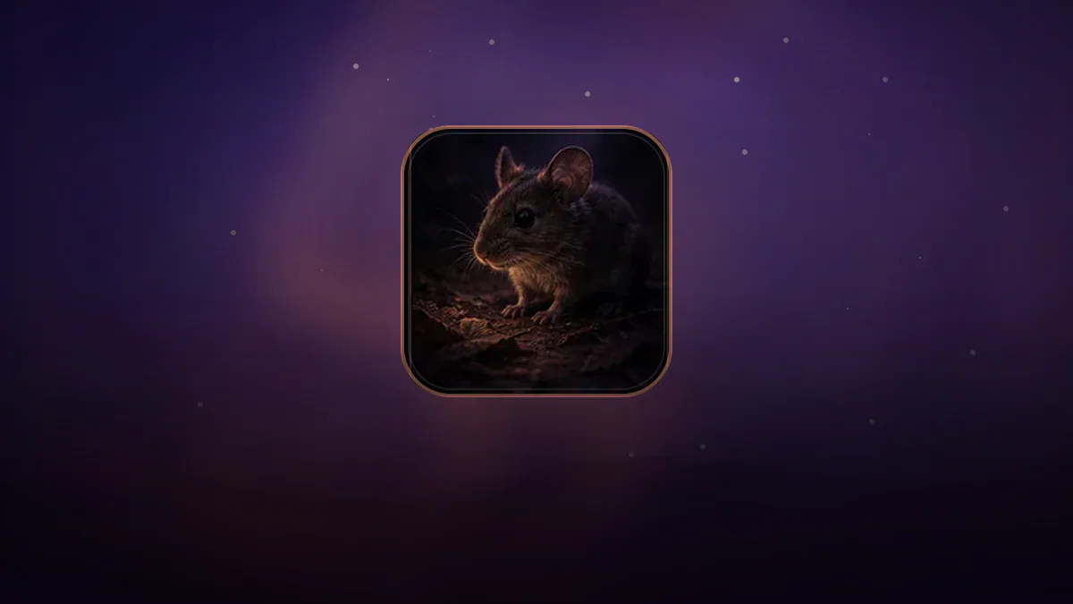 Dreamlike illustration representing the symbol Mouse