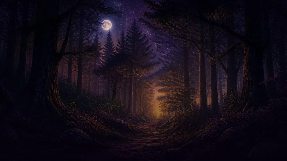 Dreamlike illustration representing the symbol Path / Road