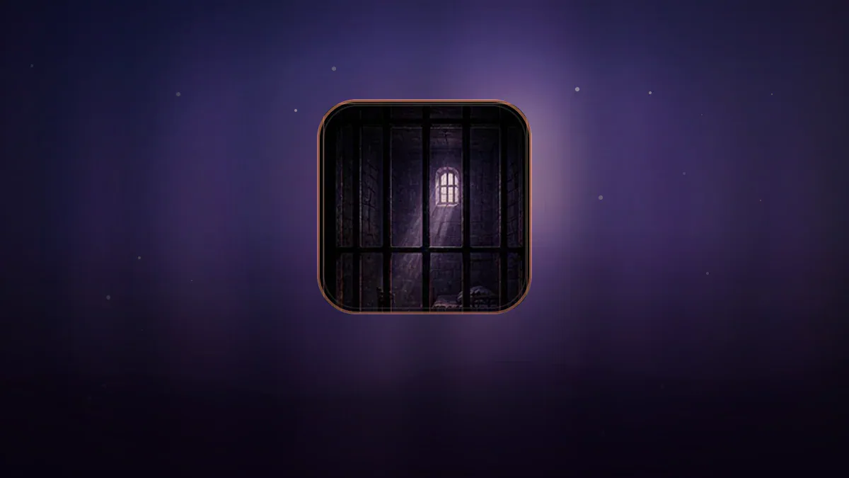 Dreamlike illustration representing the symbol Prison