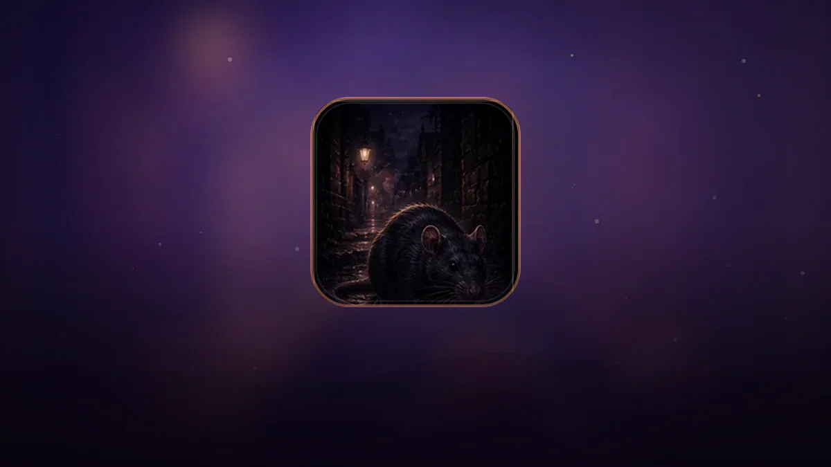 Dreamlike illustration representing the symbol Rat