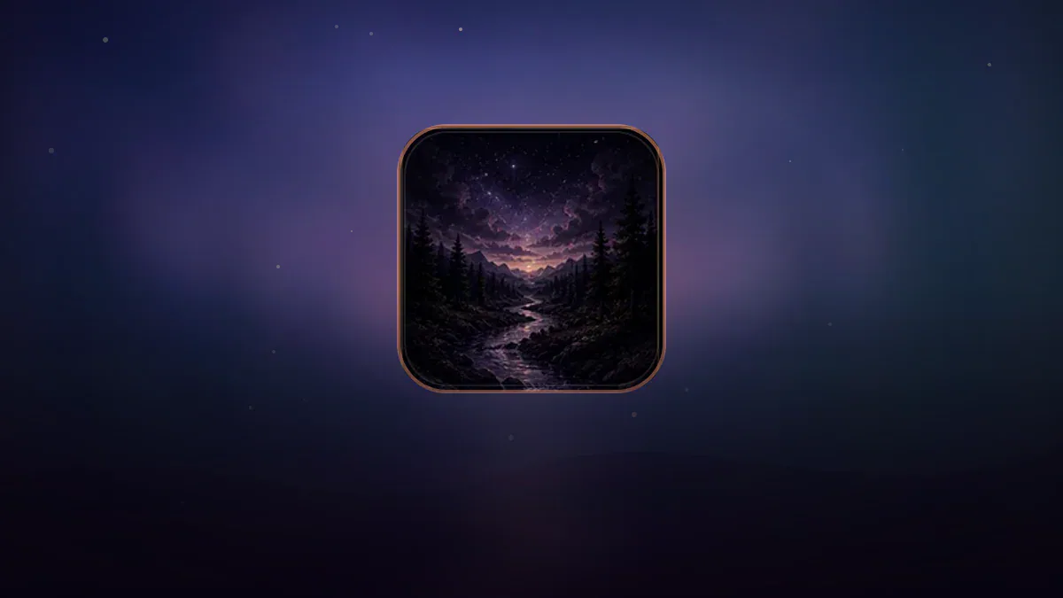 Dreamlike illustration representing the symbol River