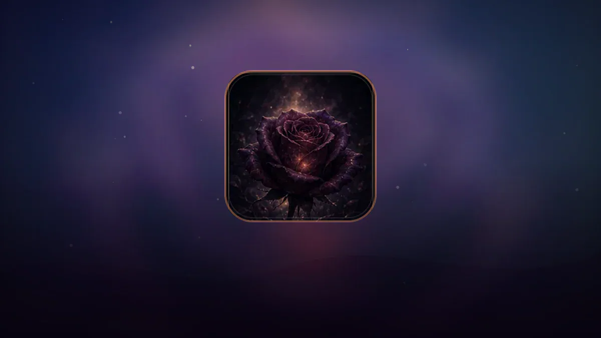 Dreamlike illustration representing the symbol Rose