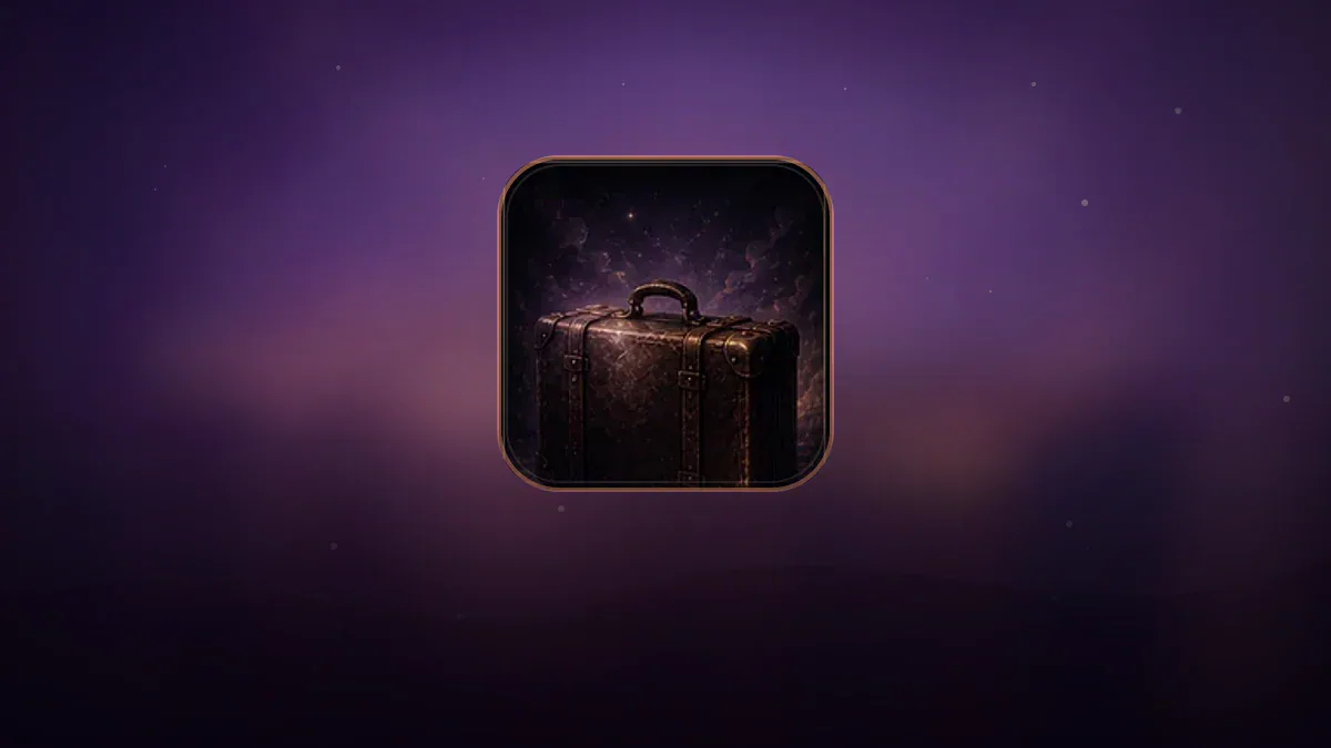 Dreamlike illustration representing the symbol Suitcase