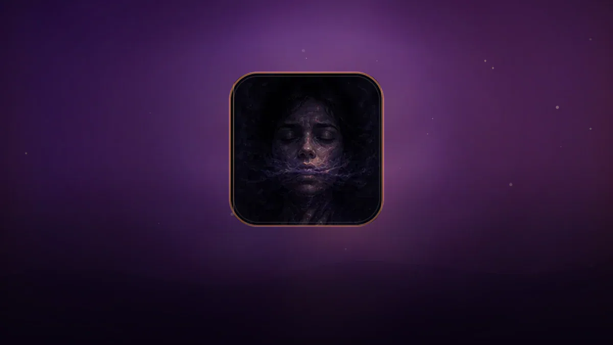 Dreamlike illustration representing the symbol Unable to speak