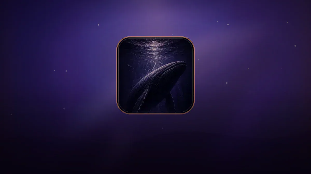 Dreamlike illustration representing the symbol Whale