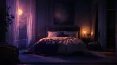 Bedroom — dream symbol illustration