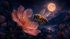 Bee — dream symbol illustration