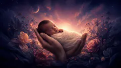 Birth — dream symbol illustration