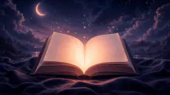 Book — dream symbol illustration