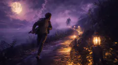 Chase / Being Chased — dream symbol illustration