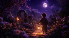 Child — dream symbol illustration