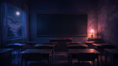 Classroom — dream symbol illustration