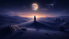 Desert — dream symbol illustration