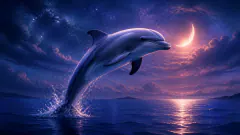 Dolphin — dream symbol illustration