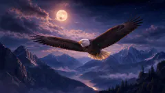 Eagle — dream symbol illustration