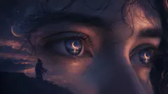 Eyes — dream symbol illustration