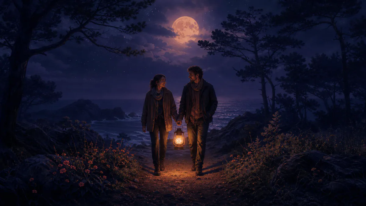 Dreamlike illustration representing the symbol Friend