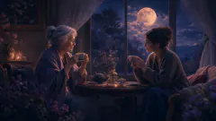 Grandmother — dream symbol illustration