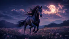 Horse — dream symbol illustration