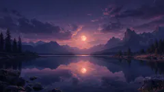Lake — dream symbol illustration