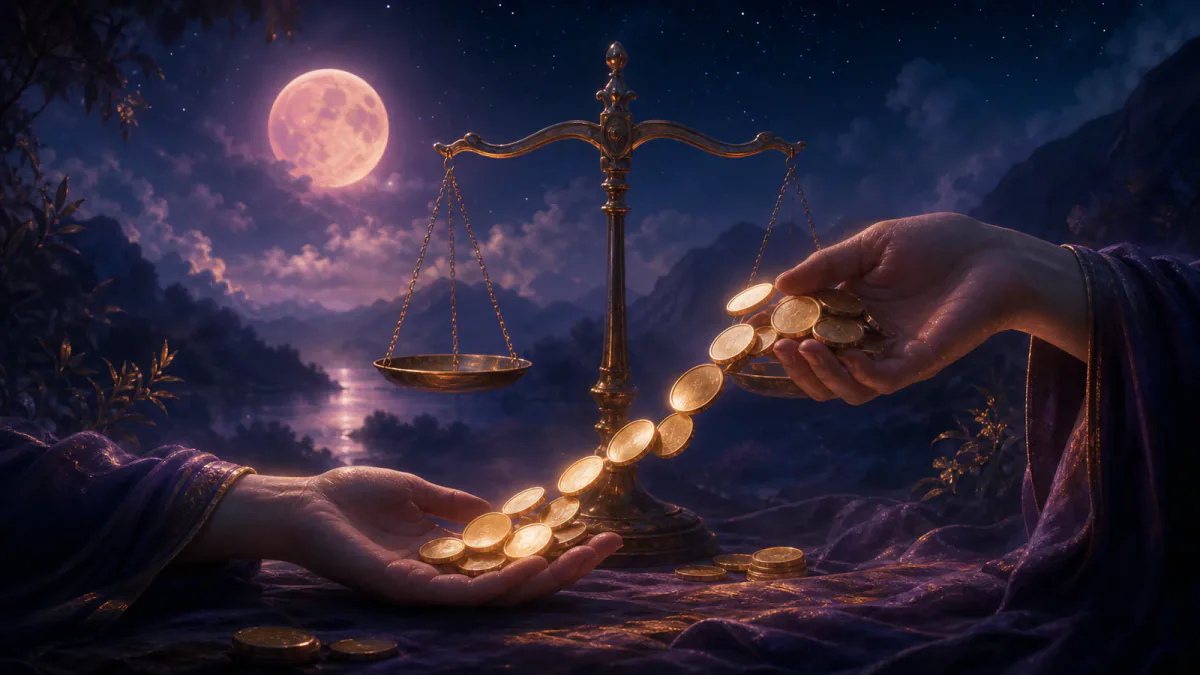Dreamlike illustration representing the symbol Money