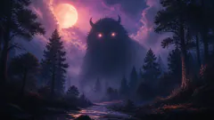 Monster — dream symbol illustration