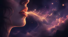 Mouth — dream symbol illustration