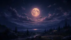 Night / Darkness — dream symbol illustration