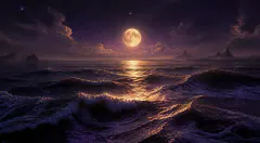 Ocean / Sea — dream symbol illustration