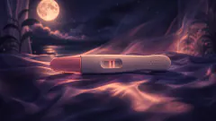 Pregnancy test — dream symbol illustration