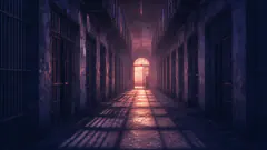 Prison — dream symbol illustration