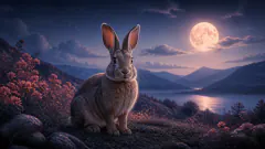 Rabbit — dream symbol illustration