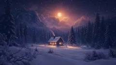 Snow — dream symbol illustration