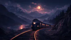 Train — dream symbol illustration