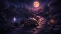 Turtles — dream symbol illustration