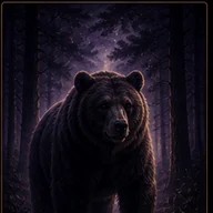 Bear — dream symbol illustration
