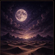 Desert — dream symbol illustration